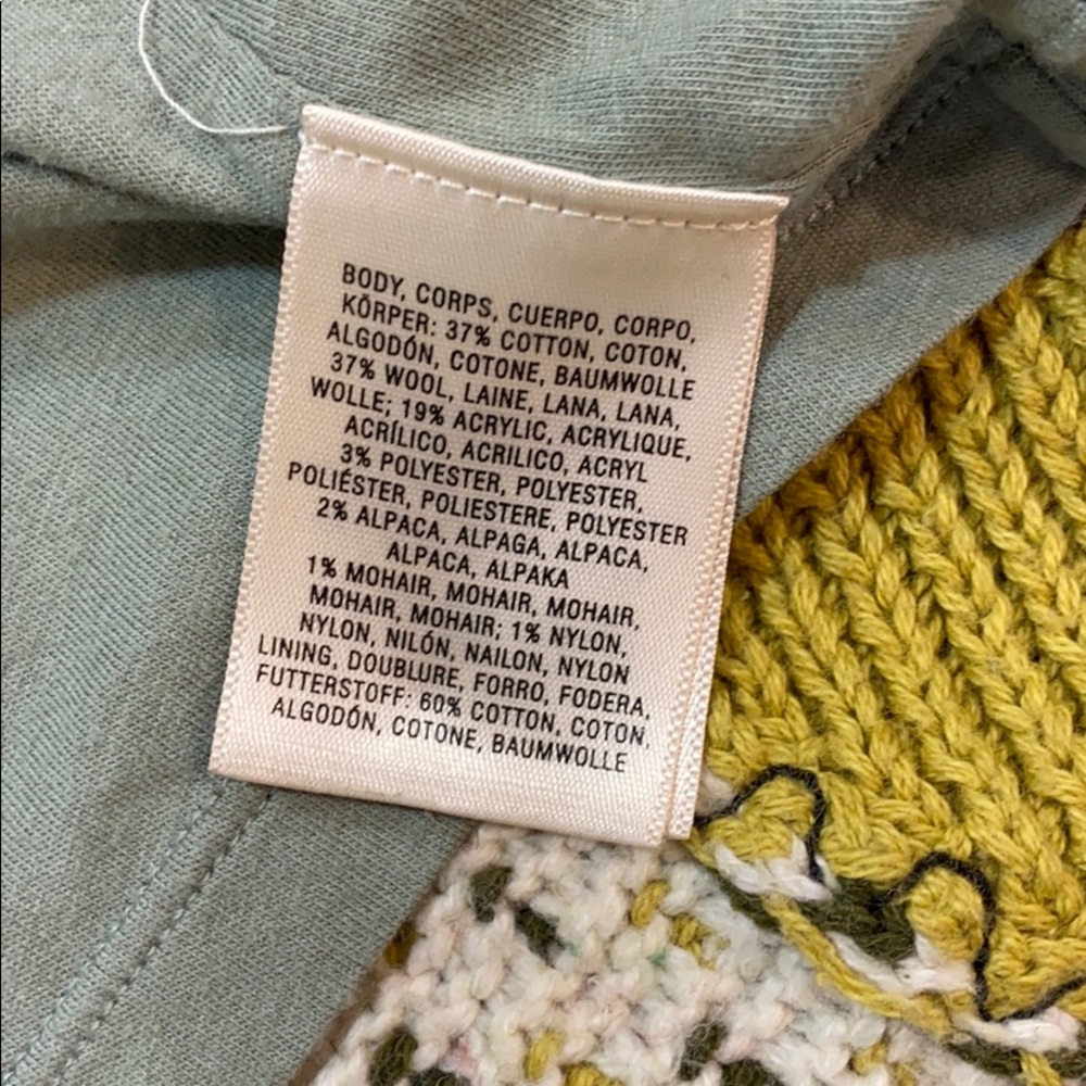 Multicolor Patchwork Sweater - Picture 4 of 8